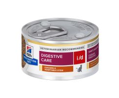 Ração Hill's Prescription Diet Lata i/d para Gatos Adultos - Cuidado Digestivo 82g