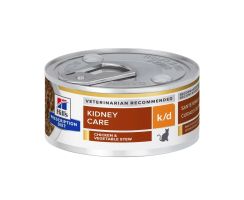 Ração Hill's Prescription Diet Lata k/d para Gatos Adultos - Cuidado Renal 82g