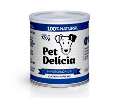 Ração Úmida Pet Delícia Hipercalórica para Cães Adultos 320g
