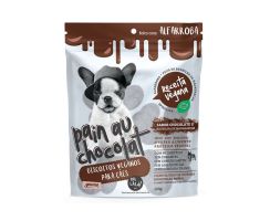Biscoito Vegano Pain Au Chocolat Cães Filhotes 120g 