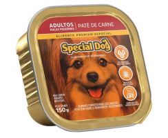 Patê Special Dog Cães Adultos Raças Pequenas Carne 150g 