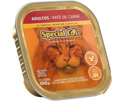 Patê Special Cat Gatos Adultos Carne 100g